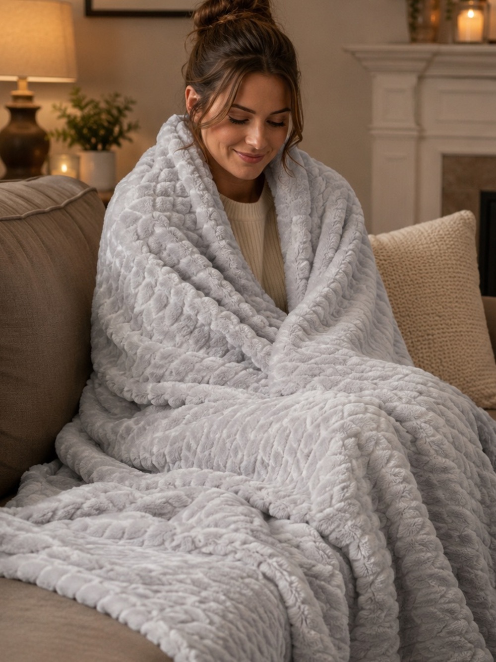 Better Homes & Garden Velvet Plush Throw